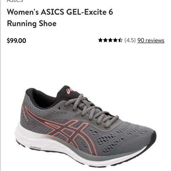 Asics Shoes - ASICS Women’s GEL-Excite 6 Running Shoes Size 6